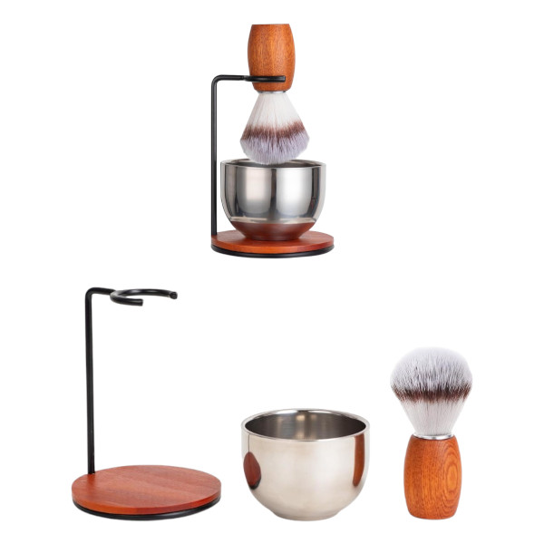 shaving brush and bowl kit