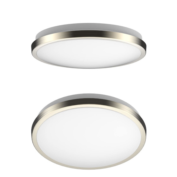 simple circle led flush mount light