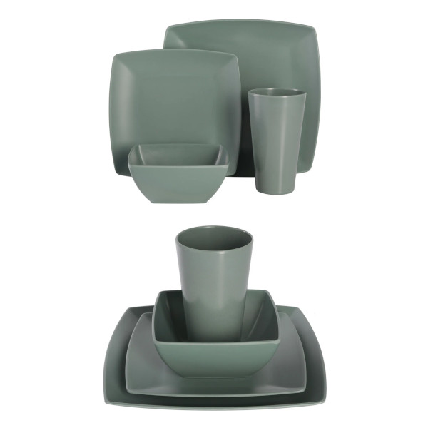 square dinnerware set