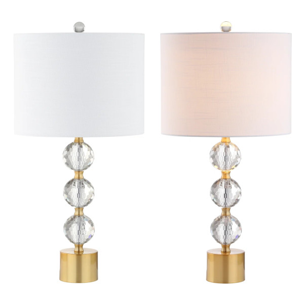 triple sphere base table lamp