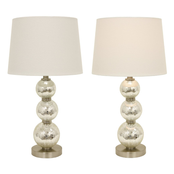 triple sphere base table lamp