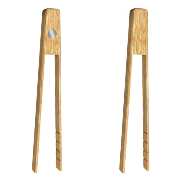 wooden magnetic tongs