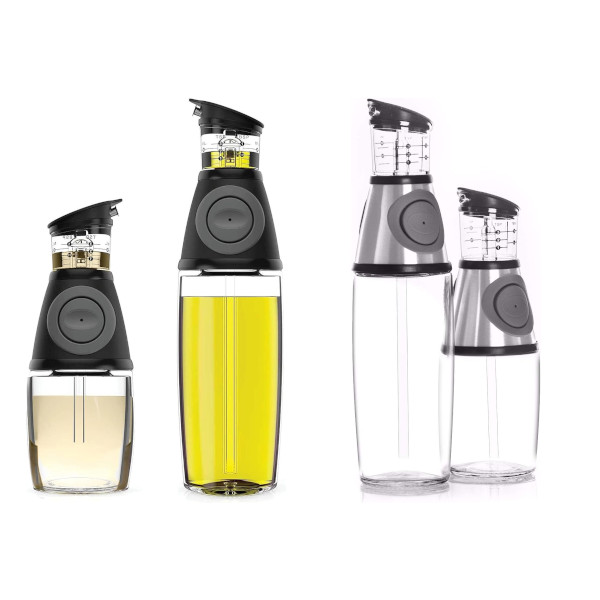 glass oil and vinegar dispenser set