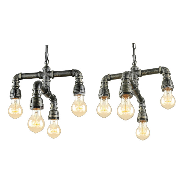 pipe chandelier