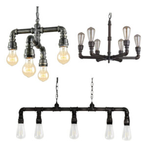 pipe chandelier