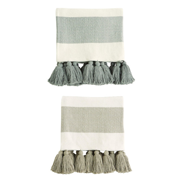 throw blanket with tassels