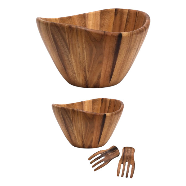 wooden salad bowl