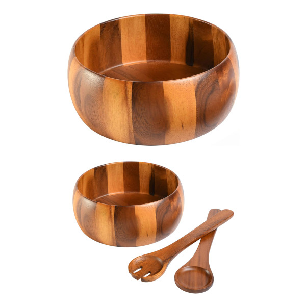 wooden salad bowl