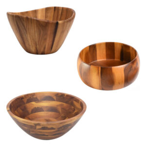 wooden salad bowl