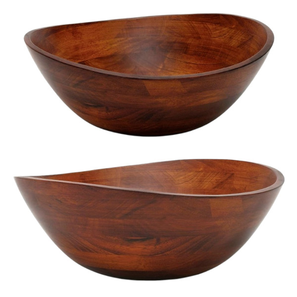 wooden salad bowl