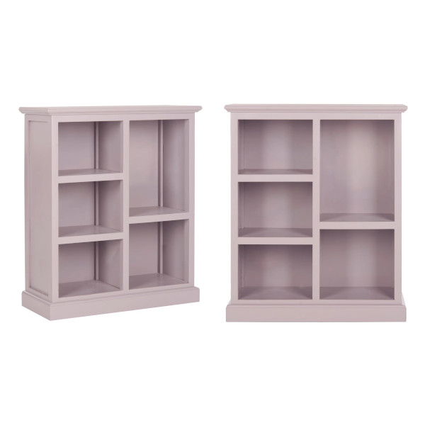 wooden standard bookcase