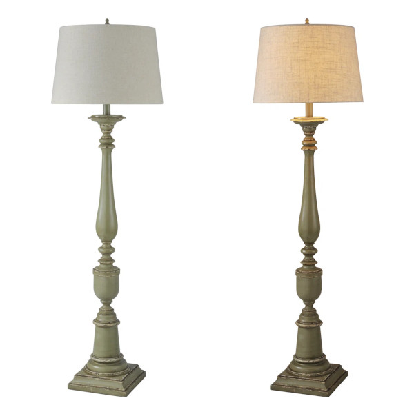 candlestick floor lamp