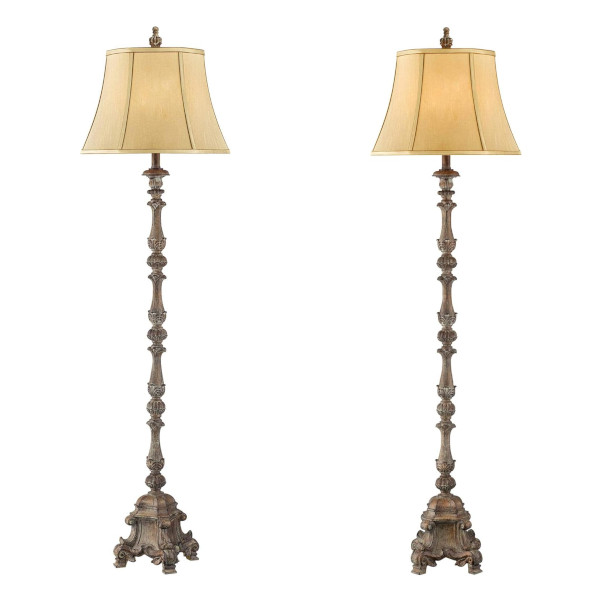 candlestick floor lamp