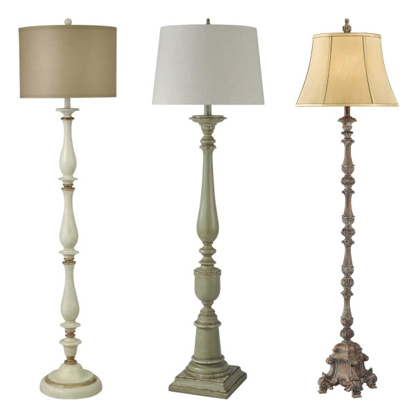 candlestick floor lamp