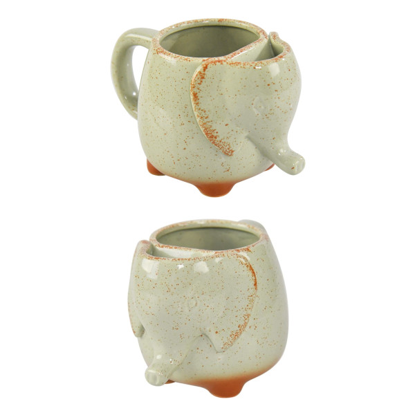 ceramic elephant mug