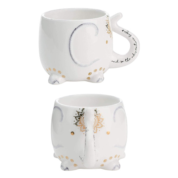 ceramic elephant mug