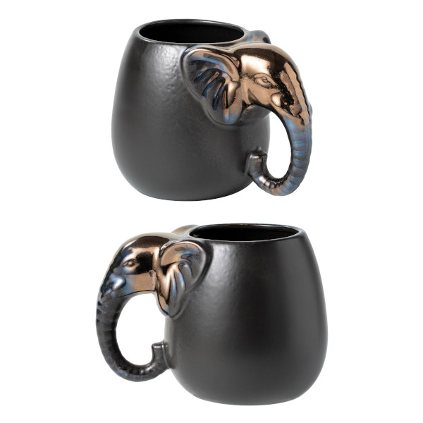 ceramic elephant mug