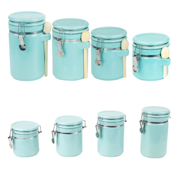 ceramic kitchen canister set