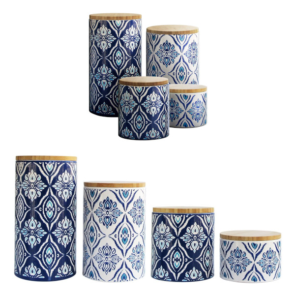 ceramic kitchen canister set