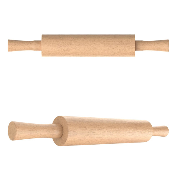 classic wooden rolling pin