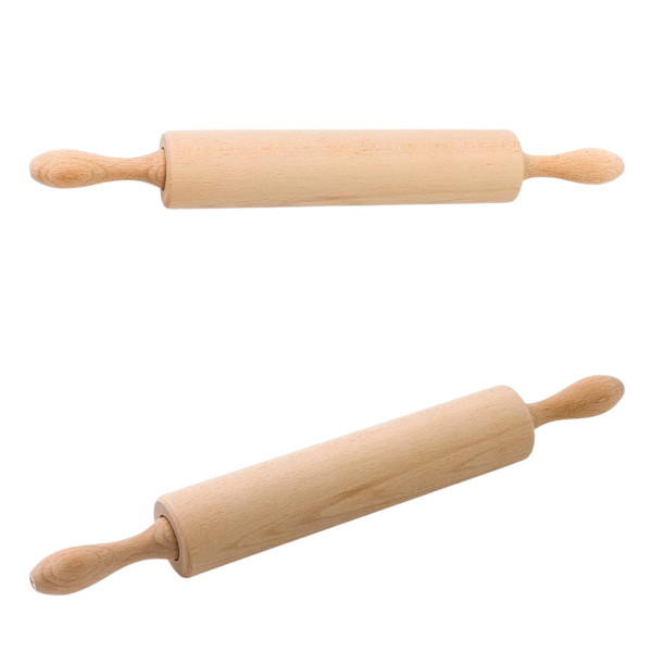 classic wooden rolling pin