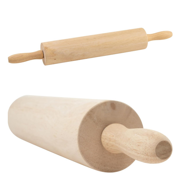 classic wooden rolling pin