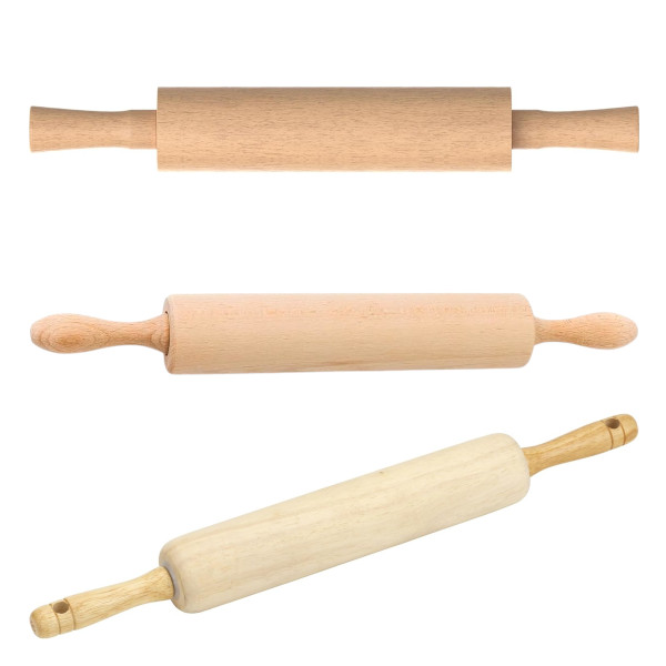 classic wooden rolling pin