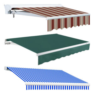 electric retractable patio awning