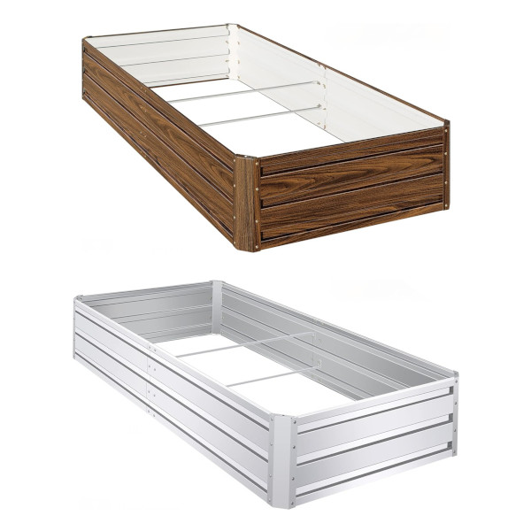 metal raised garden bed