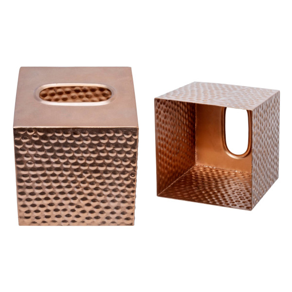 metal tissue box cover