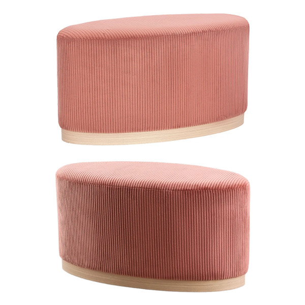 oval ottoman