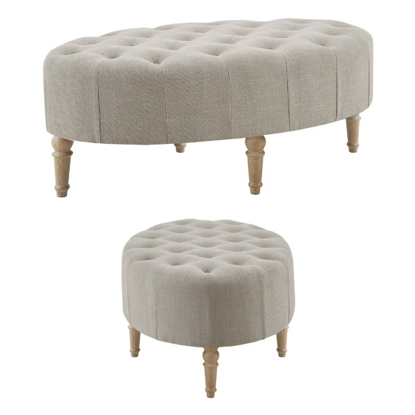 oval ottoman