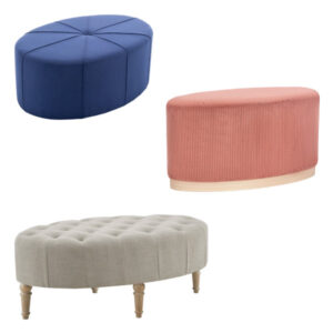 oval ottoman