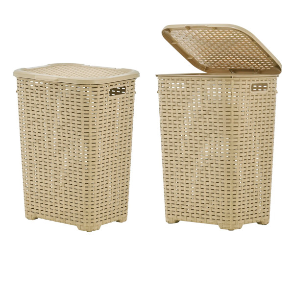 plastic laundry hamper