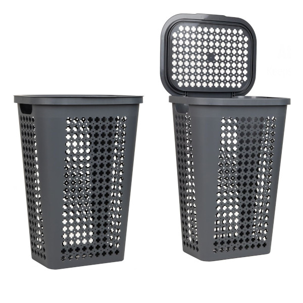 plastic laundry hamper