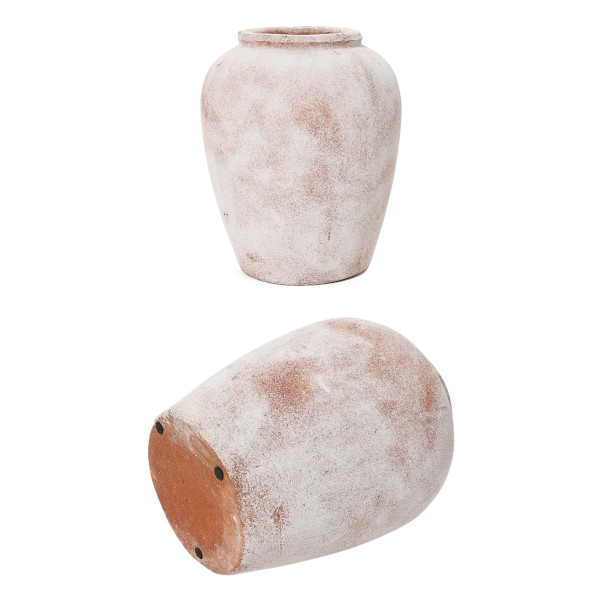 terracotta table vase