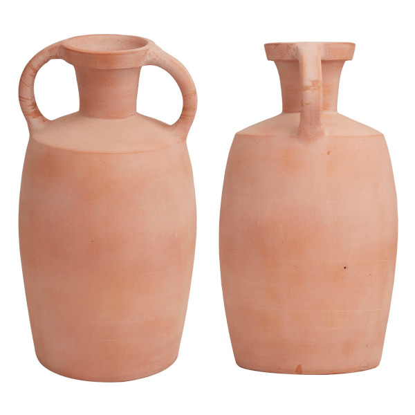 terracotta table vase