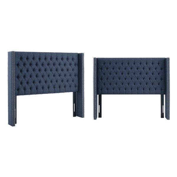 upholstered tufted headboard