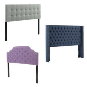 upholstered tufted headboard