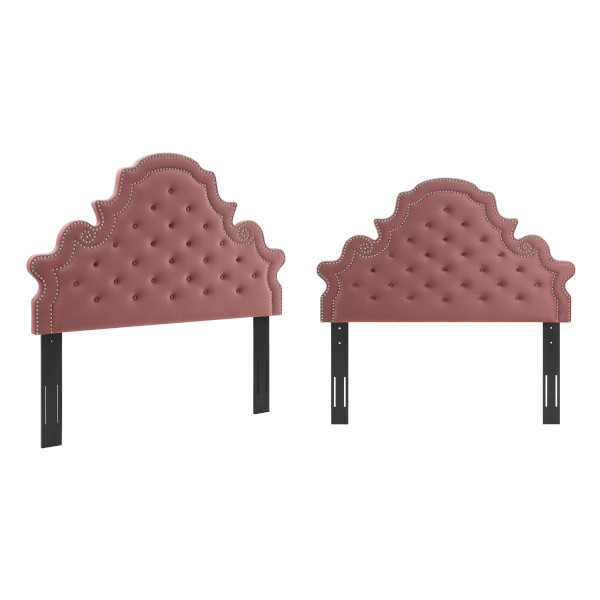 upholstered tufted headboard