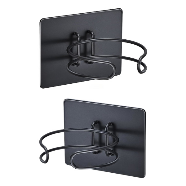 wall mounted hair dryer holder
