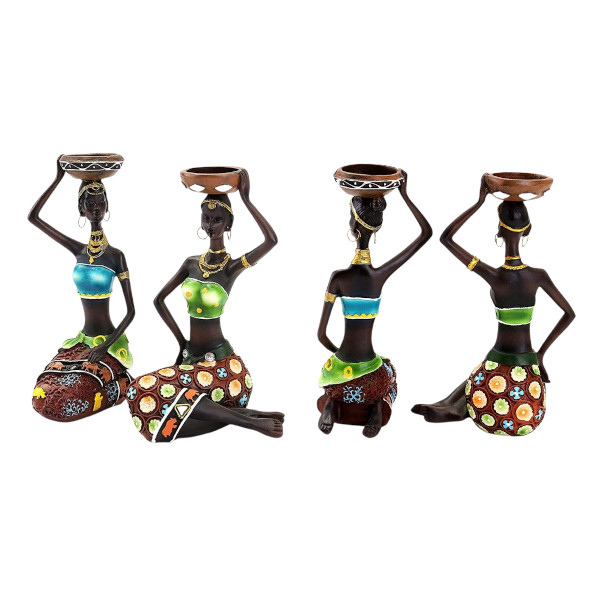 african women figurines