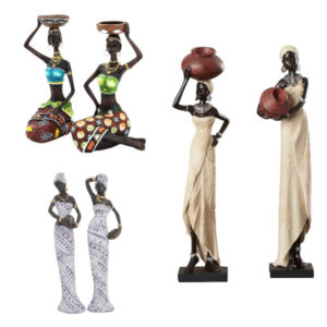 african women figurines