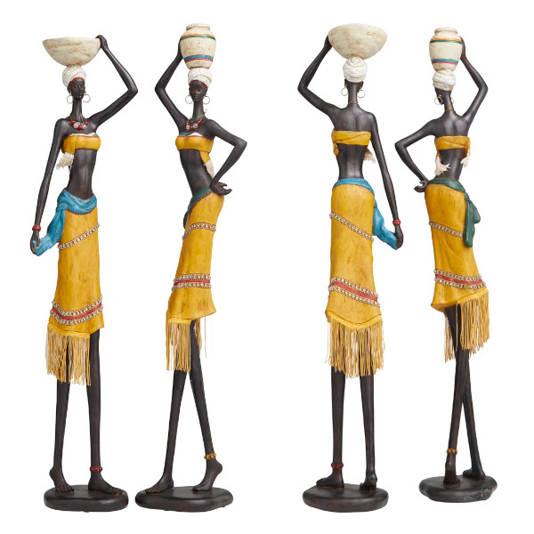 african women figurines
