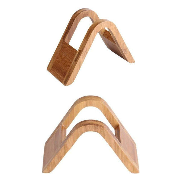 wooden coffee filter holder
