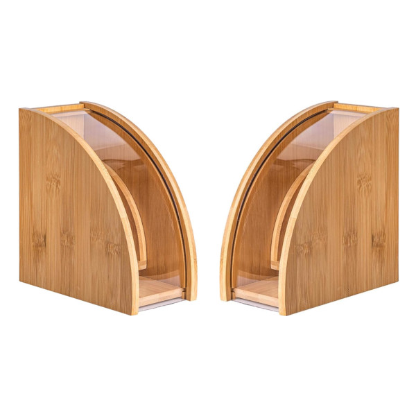 wooden coffee filter holder