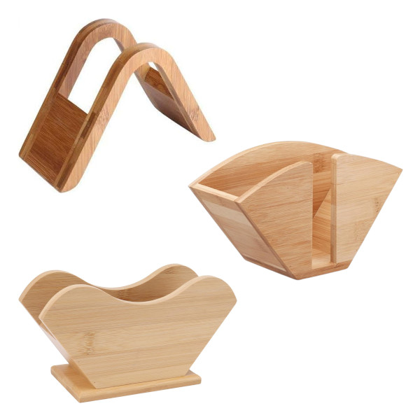 wooden coffee filter holder